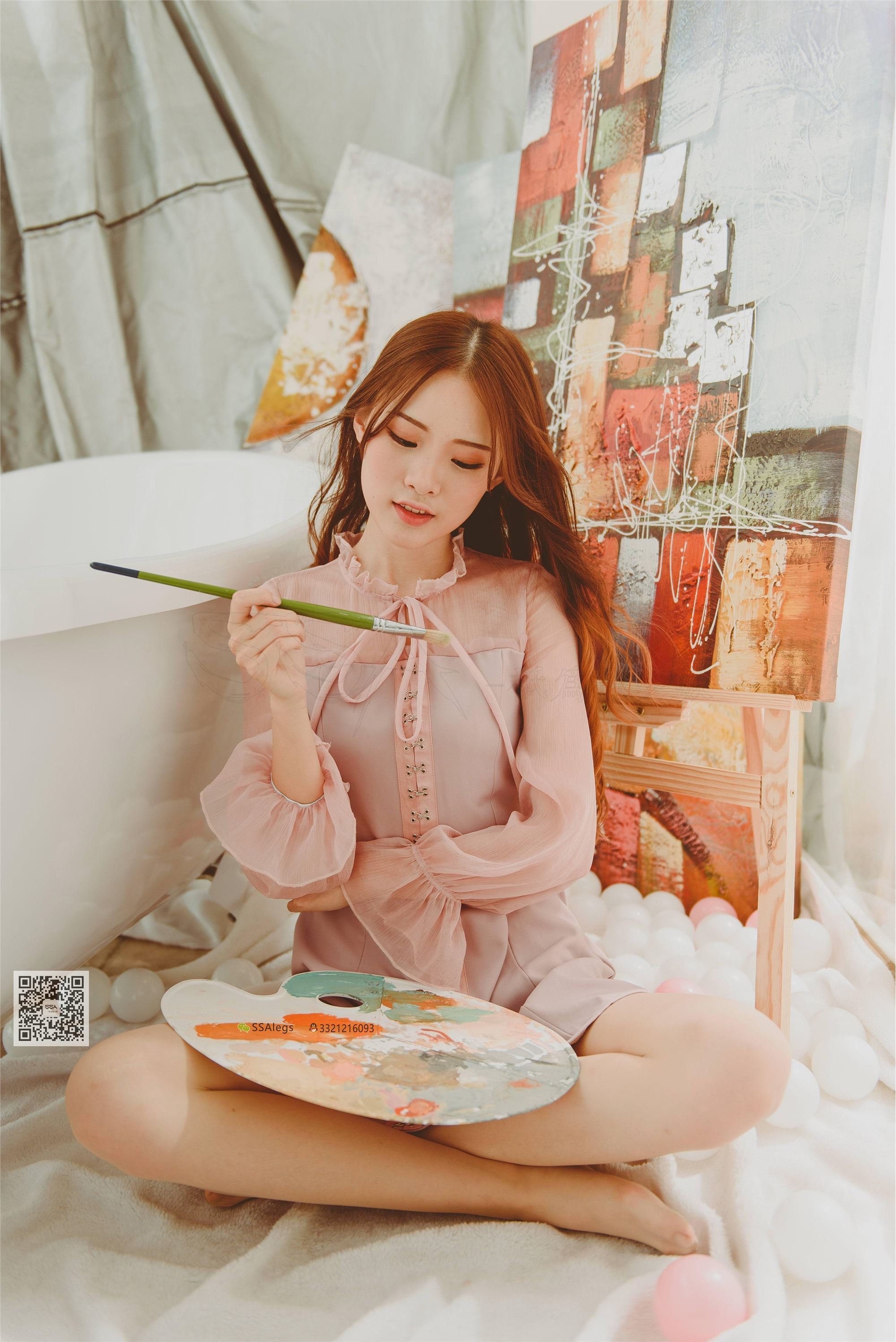 SSA丝社 NO.002 纯-琪琪丝足浴缸小清新